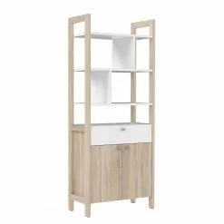 Fredriks Büroset Holvik (4-teilig) - Eiche Sonoma Dekor / Weiß 27 Fredriks Büroset Holvik (4-teilig) - Eiche Sonoma Dekor / Weiß -Büromöbel Verkaufsgeschäft 1000292006 211006 14100800230 DETAILS P000000001000292006