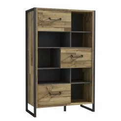 Ars manufacti Büroset Voru (3-teilig) - Eiche Stirling Dekor / Dunkelgrau 12 Ars manufacti Büroset Voru (3-teilig) - Eiche Stirling Dekor / Dunkelgrau -Büromöbel Verkaufsgeschäft 1000292007 211006 14100800172 DETAILS P000000001000292007