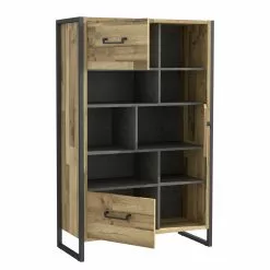 Ars manufacti Büroset Voru (3-teilig) - Eiche Stirling Dekor / Dunkelgrau 13 Ars manufacti Büroset Voru (3-teilig) - Eiche Stirling Dekor / Dunkelgrau -Büromöbel Verkaufsgeschäft 1000292007 211006 14100800183 DETAILS P000000001000292007