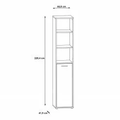 Fredriks Büroset Kendrick I (7-teilig) - Weiß / Grau -Büromöbel Verkaufsgeschäft 1000292008 211006 14101100683 SKETCH DETAILS P000000001000292008 sketch