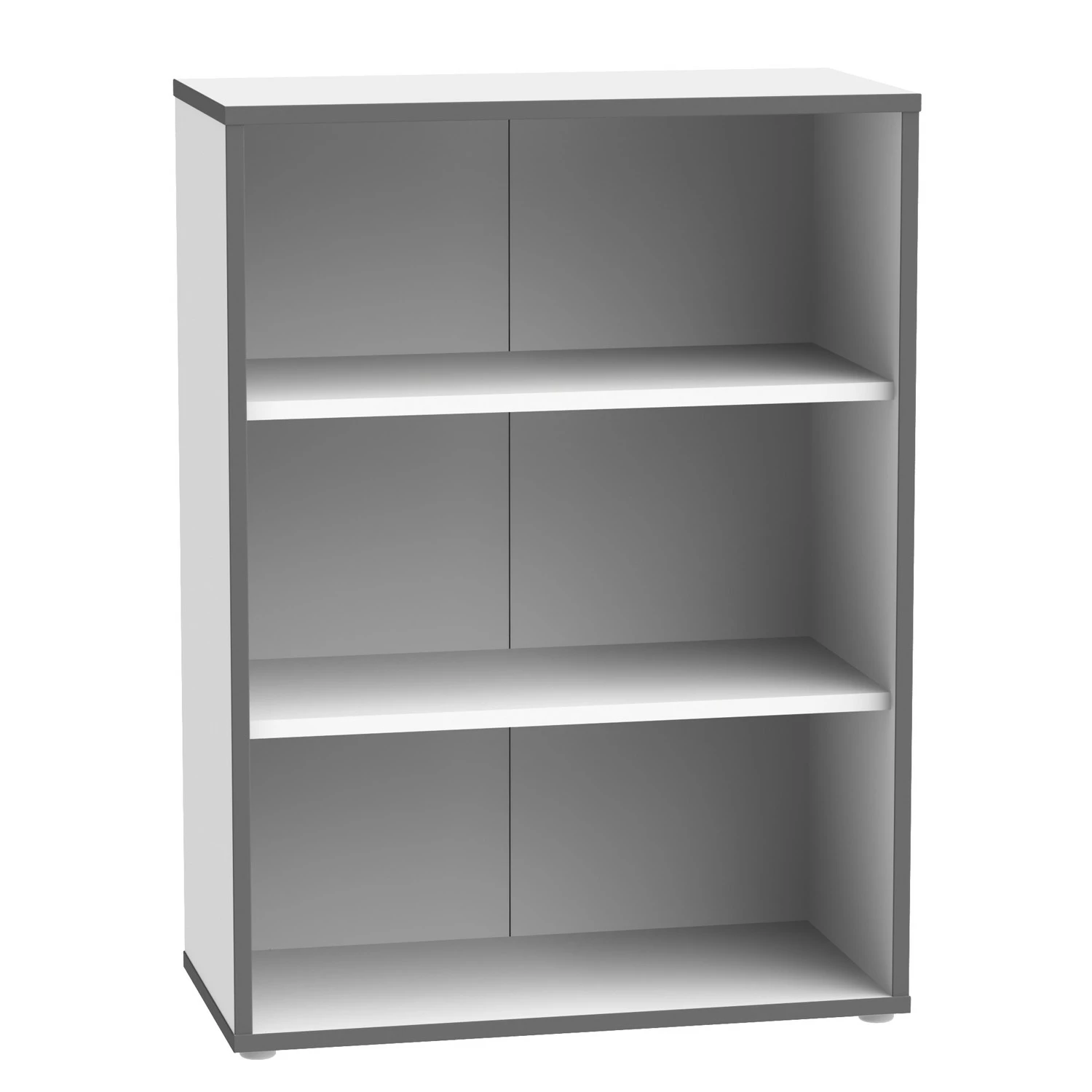 Fredriks Büroset Kendrick II (7-teilig) - Weiß / Grau 21 Fredriks Büroset Kendrick II (7-teilig) - Weiß / Grau – Bild 19