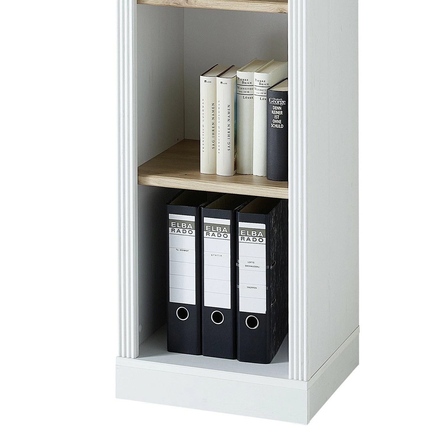 Ridgevalley Büroregal Jasmund II - Pinie Weiß Dekor 8 Ridgevalley Büroregal Jasmund II - Pinie Weiß Dekor – Bild 6