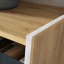 Germania Sideboard GW-Indianapolis - Eiche Navarra Dekor / Weiß -Büromöbel Verkaufsgeschäft 1000296405 210927 094703000035 DETAILS P000000001000296405