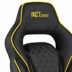 Fredriks Gaming Chair Cloud II - Schwarz / Gelb -Büromöbel Verkaufsgeschäft 1000297638 211007 080546000126 DETAILS P000000001000297638