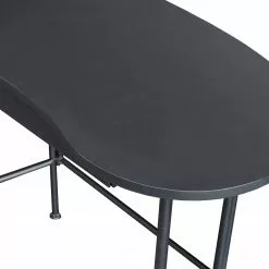 Fredriks Schreibtisch Best - Kiefer massiv / Stahl - Schwarz -Büromöbel Verkaufsgeschäft 1000299500 211011 08454300099 DETAILS P000000001000299500