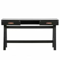 Fredriks Schreibtisch Dural - Kiefer massiv - Schwarz / Vintage Braun 13 Fredriks Schreibtisch Dural - Kiefer massiv - Schwarz / Vintage Braun -Büromöbel Verkaufsgeschäft 1000299506 211011 084544000116 DETAILS P000000001000299506