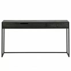 Fredriks Schreibtisch Sion - Esche massiv / Metall - Schwarz -Büromöbel Verkaufsgeschäft 1000299508 211011 084544000123 DETAILS P000000001000299508