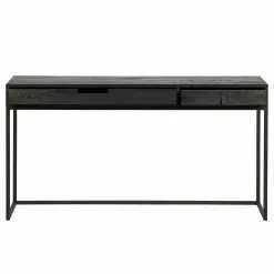 Fredriks Schreibtisch Sion - Esche massiv / Metall - Schwarz -Büromöbel Verkaufsgeschäft 1000299508 211011 084544000134 DETAILS P000000001000299508