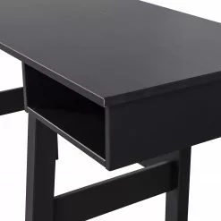 Fredriks Schreibtisch Tewin - Kiefer massiv - Schwarz -Büromöbel Verkaufsgeschäft 1000299509 211011 08454400163 DETAILS P000000001000299509