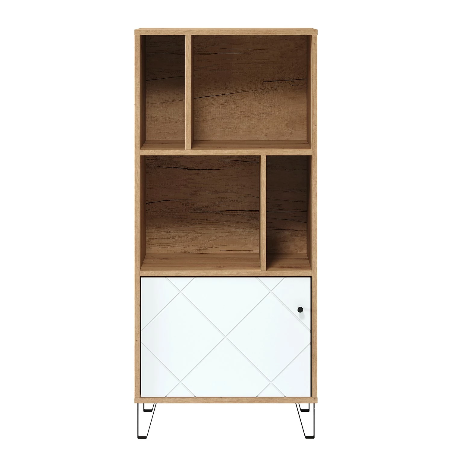 Trendteam Regal Touch - Eiche Artisan Dekor / Weiß 4 Trendteam Regal Touch - Eiche Artisan Dekor / Weiß – Bild 2