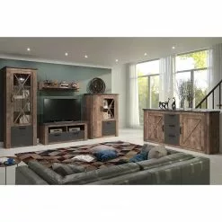 Trendteam Sideboard Georgia - Dunkelgrau / Eiche Rustikal Dekor 10 Trendteam Sideboard Georgia - Dunkelgrau / Eiche Rustikal Dekor -Büromöbel Verkaufsgeschäft 1000300860 211015 12545200136 MOOD DETAILS P000000001000300860 mood