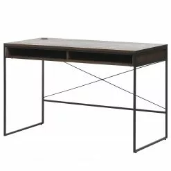 Red Living Schreibtisch Lesko - Eiche Dunkel