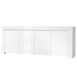 LC Spa Sideboard Amalfi III - Hochglanz Weiß