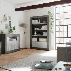 LC Spa Regal Urbino - Hellgrau / Dunkelgrau 8 LC Spa Regal Urbino - Hellgrau / Dunkelgrau -Büromöbel Verkaufsgeschäft 1000306563 211122 150851000044 DETAILS P000000001000306563