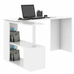 Loftscape Eckschreibtisch Kabu - Weiß -Büromöbel Verkaufsgeschäft 1000306574 211115 134936000036 DETAILS P000000001000306574