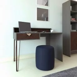 Red Living Schreibtisch Livaro - Vintage Sand / Dunkelbraun -Büromöbel Verkaufsgeschäft 1000306605 211115 13505800155 MOOD DETAILS P000000001000306605 mood