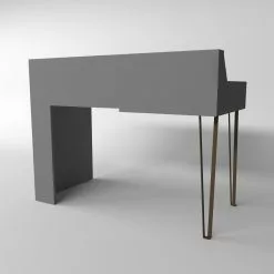 Red Living Schreibtisch Livaro - Vintage Sand / Dunkelbraun -Büromöbel Verkaufsgeschäft 1000306605 211115 13514600238 DETAILS P000000001000306605