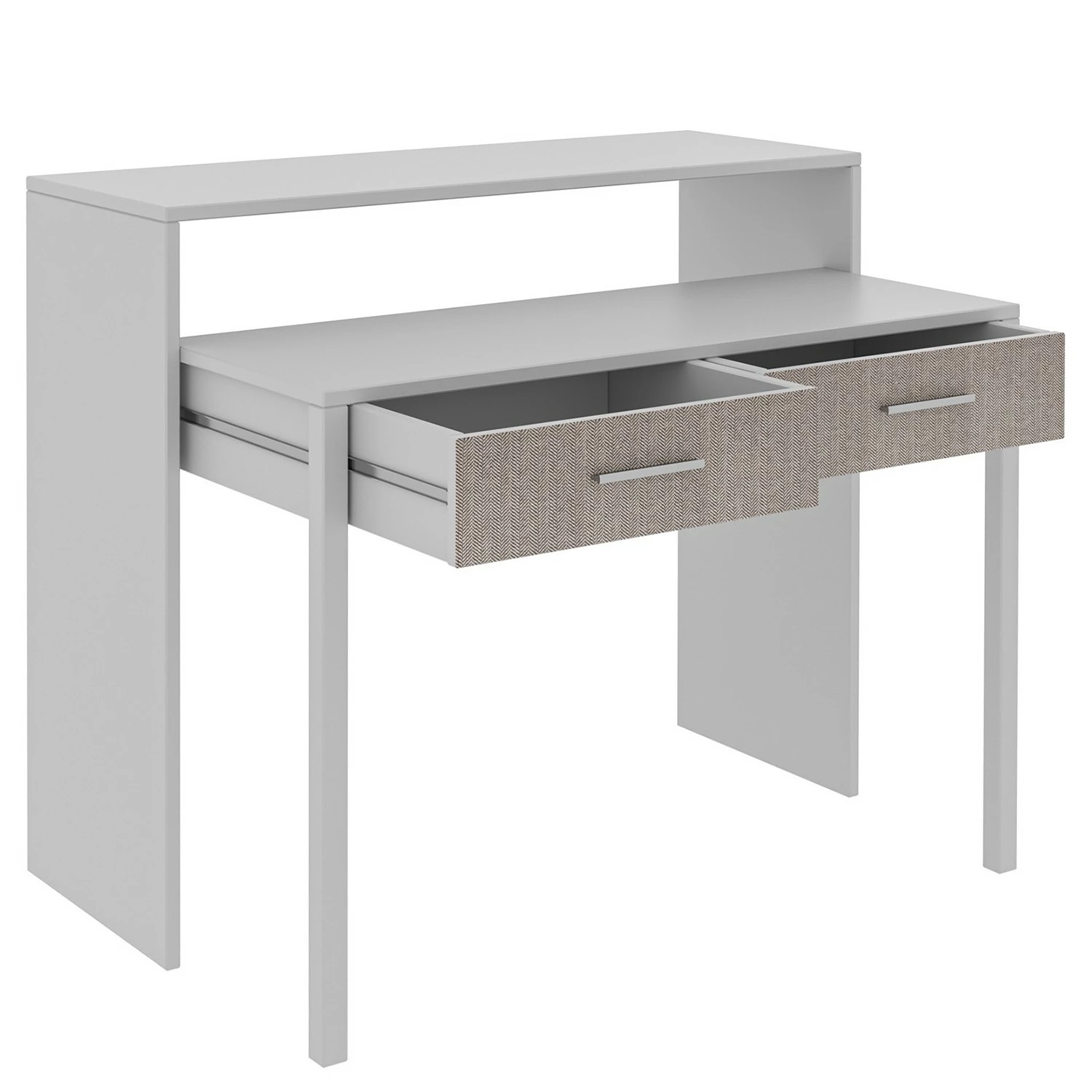 Loftscape Schreibtisch Lavos - (ausziehbar) Weiß / Creme 9 Loftscape Schreibtisch Lavos - (ausziehbar) Weiß / Creme – Bild 7