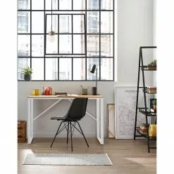 Red Living Schreibtisch Hartney - Eiche Dekor / Weiß -Büromöbel Verkaufsgeschäft 1000306615 211115 13511400179 MOOD DETAILS P000000001000306615 mood