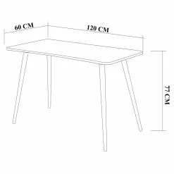 Norrwood Schreibtisch Linu II - Weiß -Büromöbel Verkaufsgeschäft 1000306641 211115 13522500764 SKETCH DETAILS P000000001000306641 sketch