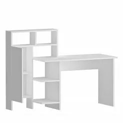 Loftscape Schreibtisch-Kombination Jarred - Weiß -Büromöbel Verkaufsgeschäft 1000306662 211115 13534000397 DETAILS P000000001000306662