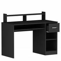 Loftscape Schreibtisch Jens - Schwarz / Silber 8 Loftscape Schreibtisch Jens - Schwarz / Silber -Büromöbel Verkaufsgeschäft 1000306666 211115 13552500541 DETAILS P000000001000306666