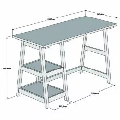 Naturoo Schreibtisch Laras - Birke -Büromöbel Verkaufsgeschäft 1000306687 211115 135620001088 SKETCH DETAILS P000000001000306687 sketch