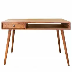 Naturoo Schreibtisch Palmi - Kiefer massiv - Kiefer Natur