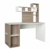 Loftscape Schreibtisch-Kombination Juri - Weiß / Eiche Sonoma Dekor -Büromöbel Verkaufsgeschäft 1000306698 211115 13564900639 IMAGE P000000001000306698