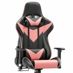 Fredriks Gaming Stuhl Jasper - Schwarz / Rosa -Büromöbel Verkaufsgeschäft 1000307836 220510 050 DETAILS P000000001000307836