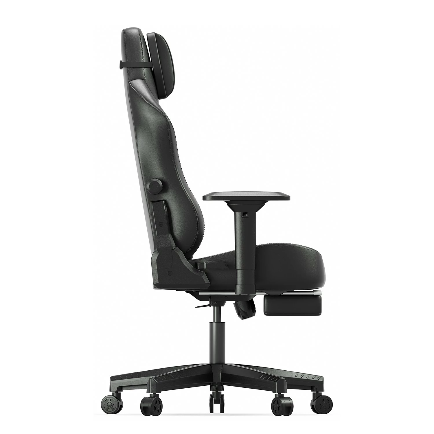 Fredriks Gaming Stuhl Lasy XXL - (mit Fußstütze) - Schwarz 5 Fredriks Gaming Stuhl Lasy XXL - (mit Fußstütze) - Schwarz – Bild 3