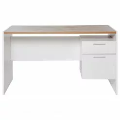 Jahnke Schreibtisch ML C 130 - Wildeiche Dekor / Weiß -Büromöbel Verkaufsgeschäft 1000307855 211111 144436000037 DETAILS P000000001000307855