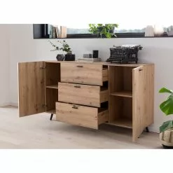 Ars Natura Sideboard Dorchester - Eiche Artisan Dekor 10 Ars Natura Sideboard Dorchester - Eiche Artisan Dekor -Büromöbel Verkaufsgeschäft 1000309601 211118 06583500050 MOOD DETAILS P000000001000309601 mood
