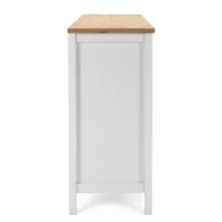 Ridgevalley Sideboard Bombita III - Weiß / Eiche Artisan Dekor -Büromöbel Verkaufsgeschäft 1000310613 211118 060556000132 DETAILS P000000001000310613