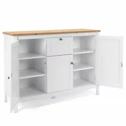 Ridgevalley Sideboard Bombita III - Weiß / Eiche Artisan Dekor -Büromöbel Verkaufsgeschäft 1000310613 211118 06055600066 DETAILS P000000001000310613