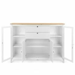 Ridgevalley Sideboard Bombita II - Weiß / Eiche Artisan Dekor 17 Ridgevalley Sideboard Bombita II - Weiß / Eiche Artisan Dekor -Büromöbel Verkaufsgeschäft 1000310614 211118 060556000110 DETAILS P000000001000310614