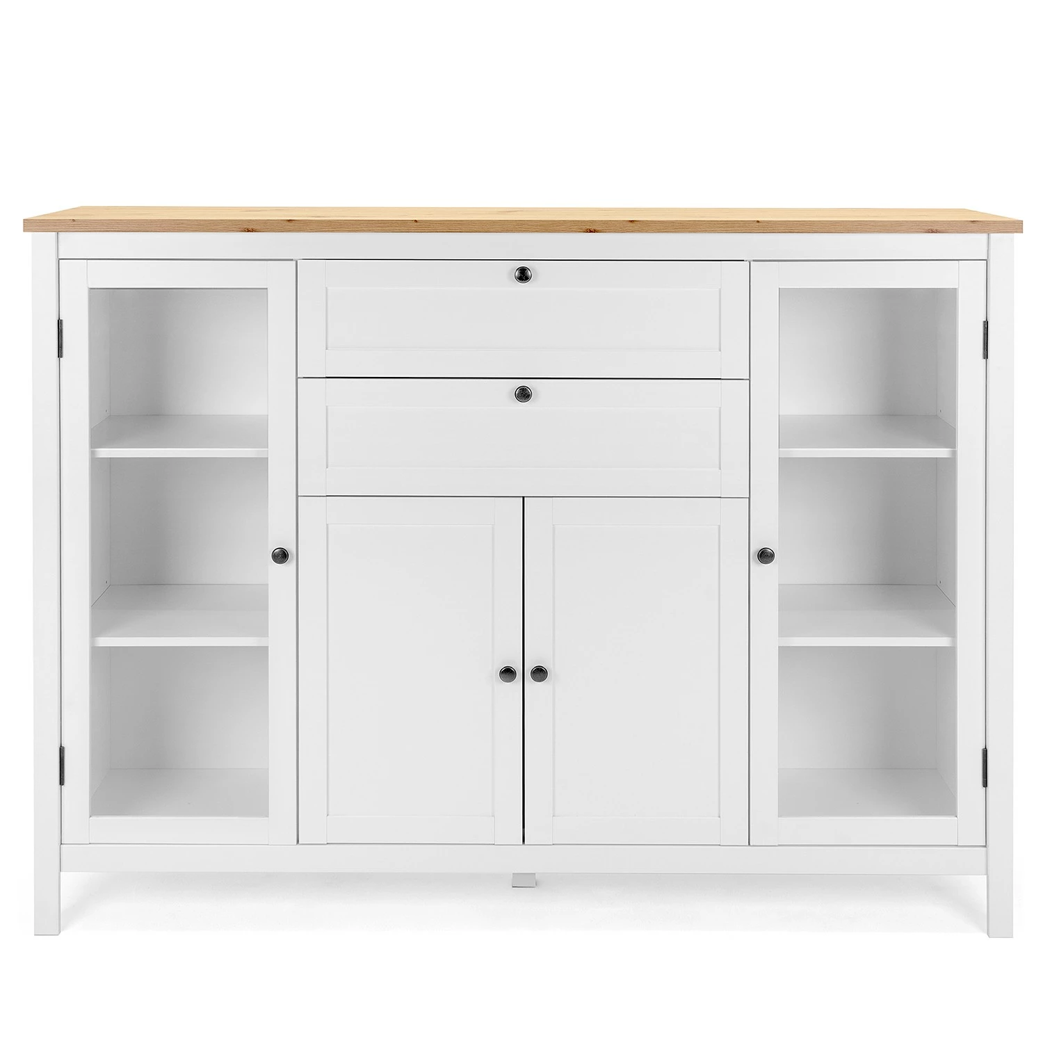 Ridgevalley Sideboard Bombita II - Weiß / Eiche Artisan Dekor 7 Ridgevalley Sideboard Bombita II - Weiß / Eiche Artisan Dekor – Bild 5