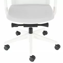 Fredriks Bürostuhl Rosie - Hellgrau / Weiß -Büromöbel Verkaufsgeschäft 1000310650 220826 039 DETAILS P000000001000310650