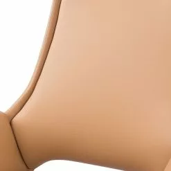 Fredriks Bürostuhl Zore - Kunstleder / Metall - Cognac / Aluminium 25 Fredriks Bürostuhl Zore - Kunstleder / Metall - Cognac / Aluminium -Büromöbel Verkaufsgeschäft 1000310651 220509 080 DETAILS P000000001000310651