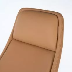 Fredriks Bürostuhl Zore - Kunstleder / Metall - Cognac / Aluminium 27 Fredriks Bürostuhl Zore - Kunstleder / Metall - Cognac / Aluminium -Büromöbel Verkaufsgeschäft 1000310651 220826 035 DETAILS P000000001000310651