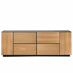 Now! by hülsta Sideboard now to go colour V - Natureiche / Diamantgrau -Büromöbel Verkaufsgeschäft 1000311273 211201 14485800340 DETAILS P000000001000311273