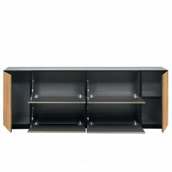 Now! by hülsta Sideboard now to go colour V - Natureiche / Diamantgrau -Büromöbel Verkaufsgeschäft 1000311273 211201 14485800351 DETAILS P000000001000311273