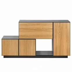 Now! by hülsta Sideboard now to go colour I - Natureiche / Diamantgrau -Büromöbel Verkaufsgeschäft 1000311297 211201 14490600544 DETAILS P000000001000311297