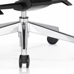 Fredriks Bürostuhl Lavaur - Kunstleder / Aluminium - Schwarz / Silber -Büromöbel Verkaufsgeschäft 1000312403 211130 131604000056 DETAILS P000000001000312403