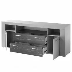 Loftscape Sideboard Mantador - Grau -Büromöbel Verkaufsgeschäft 1000312629 211216 12071400168 DETAILS P000000001000312629