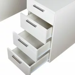 Fredriks Schreibtisch Lenora - Weiß / Silber 7 Fredriks Schreibtisch Lenora - Weiß / Silber -Büromöbel Verkaufsgeschäft 1000313564 211202 152613000043 DETAILS P000000001000313564