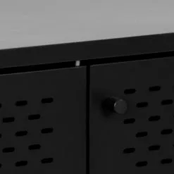 Norrwood Sideboard Cascavel II - Metall - Schwarz -Büromöbel Verkaufsgeschäft 1000315203 211214 11594200203 DETAILS P000000001000315203