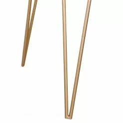 Schreibtisch Lennard I - Mango massiv / Eisen - Mango / Messing -Büromöbel Verkaufsgeschäft 1000315298 211214 16251100149 DETAILS P000000001000315298