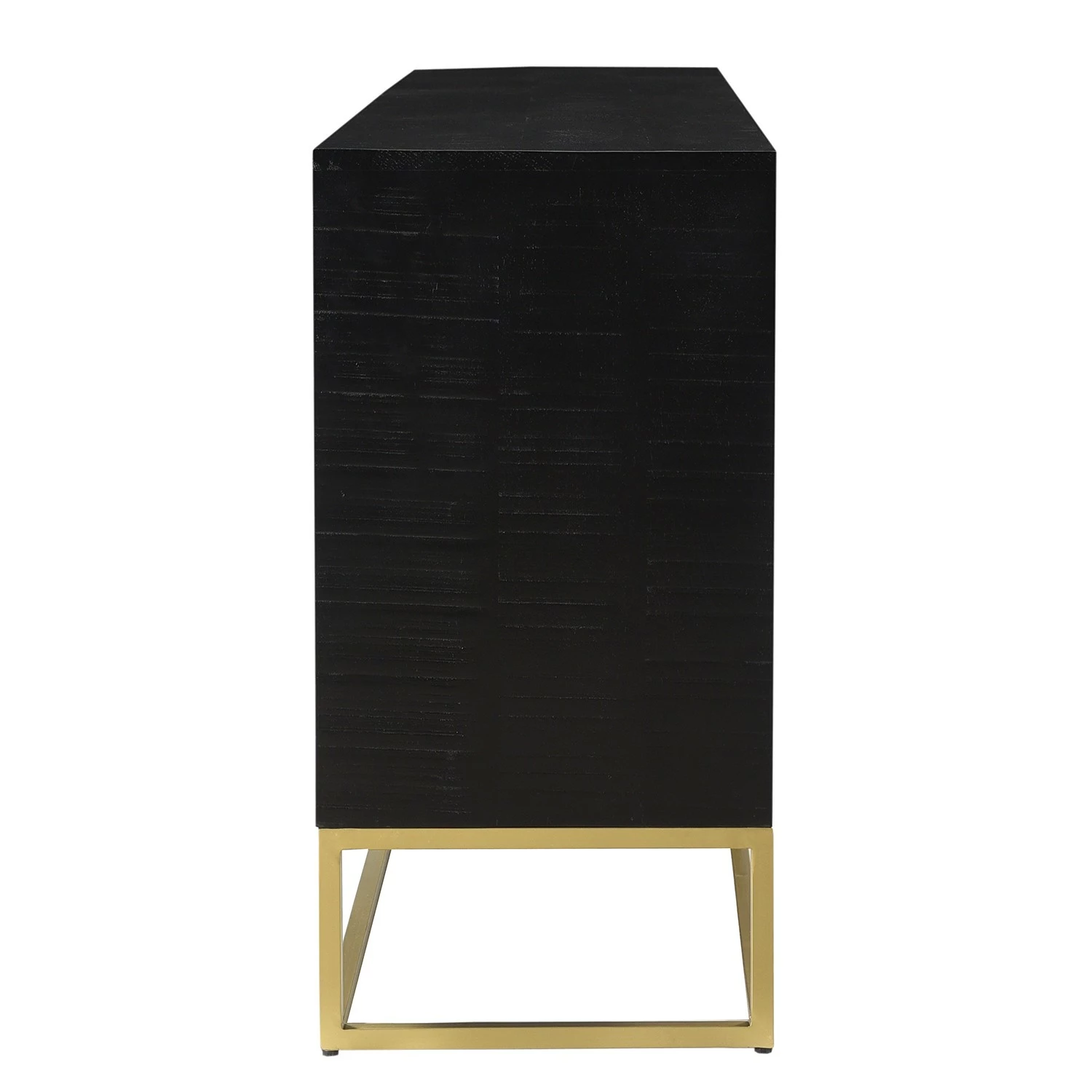 Jack & Alice Sideboard Nooble I - Mango massiv / Metall - Mango Schwarz / Gold 7 Jack & Alice Sideboard Nooble I - Mango massiv / Metall - Mango Schwarz / Gold – Bild 5