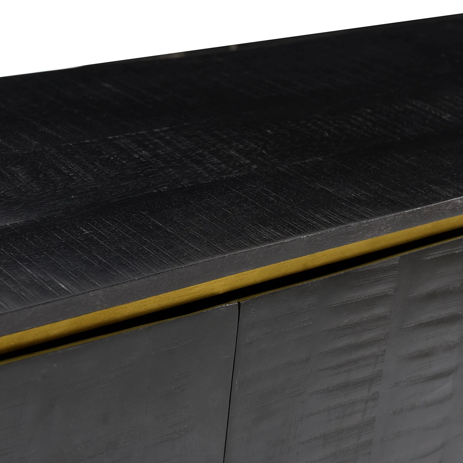 Jack & Alice Sideboard Nooble I - Mango massiv / Metall - Mango Schwarz / Gold 8 Jack & Alice Sideboard Nooble I - Mango massiv / Metall - Mango Schwarz / Gold – Bild 6